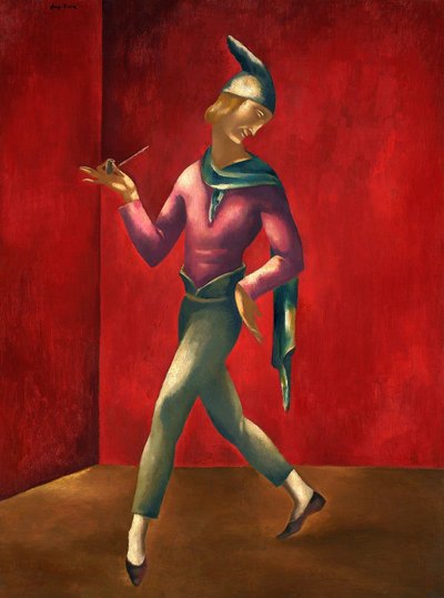 Pierrot Dancer, Clown by Eugeniusz Zak